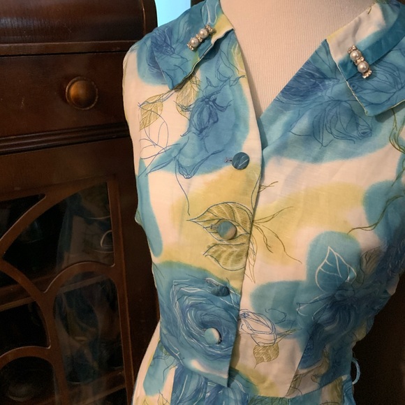 Vintage 1950’s Day Dress - Picture 2 of 6